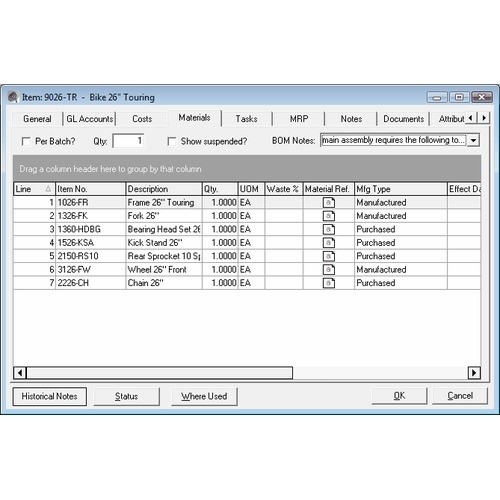 SmallMfg Inventory & Accounting Software